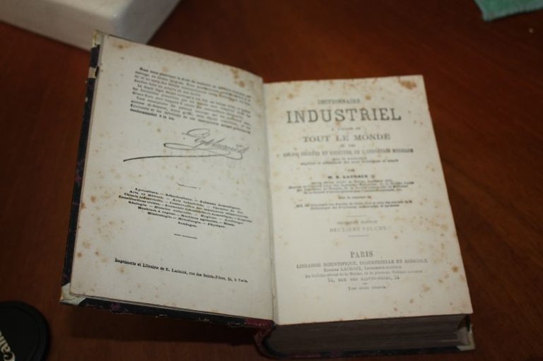 Dctionnaire Industriel A L'usage De Tout Le Monde Pris 1874