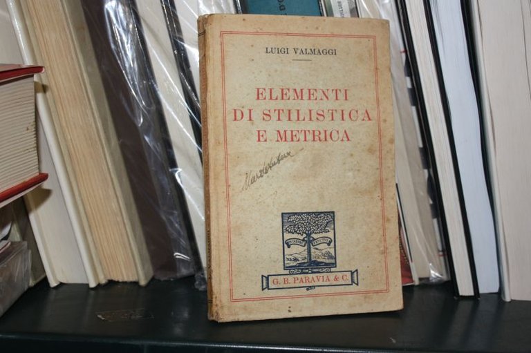 ELEMENTI DI STILISTICA E METRICA