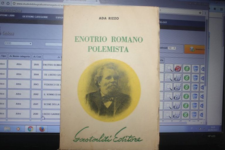 ENOTRIO ROMANO POLEMISTA ADA RIZZO CASTOLDI EDITORE 1957