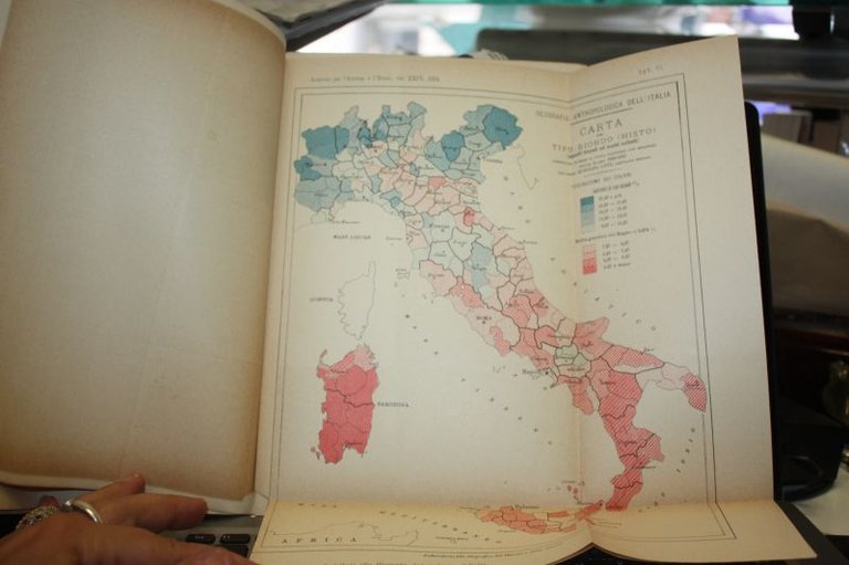 EVOLUZIONE DEL SENSO CROMATICO NELLA INFANZIA ARCHIVIO ANTROPOLOGIA 1894