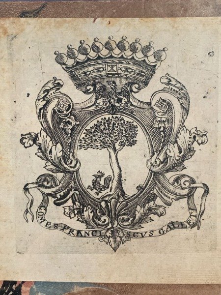EX LIBRIS FRANCISCUS GALLETTI 1780