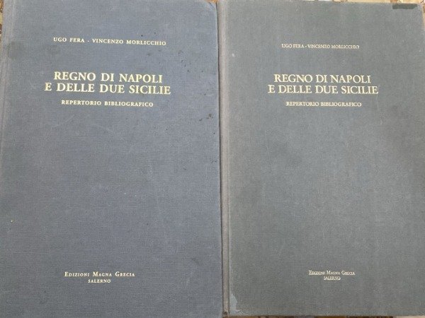 Fera, Ugo Morlicchio, Vincenzo. Regno Di Napoli E Delle Due …