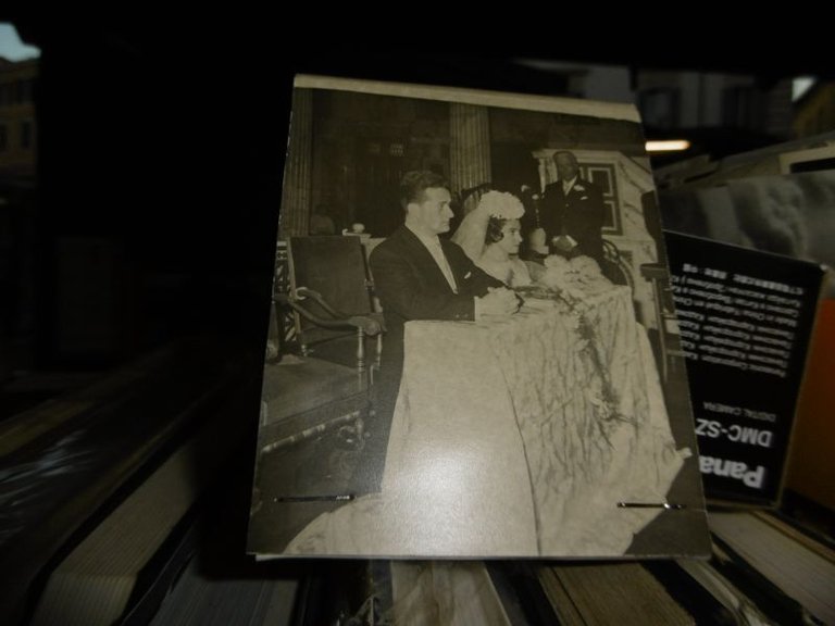 Fiammeferi foto anni 50 matrimonio