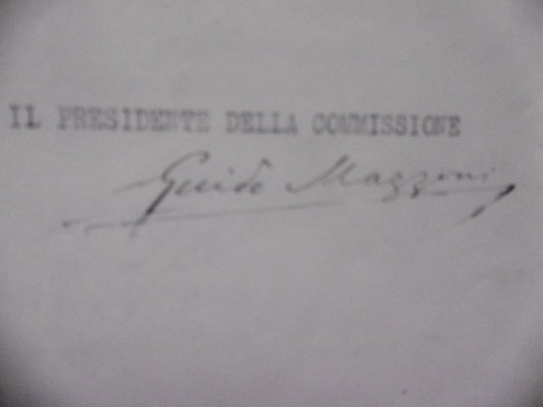 FIRMA AUTOGRAFA GUIDO MAZZONI LETTERA CONSIGLIO NAZIONALE DELLE ACCADEMIE 1941