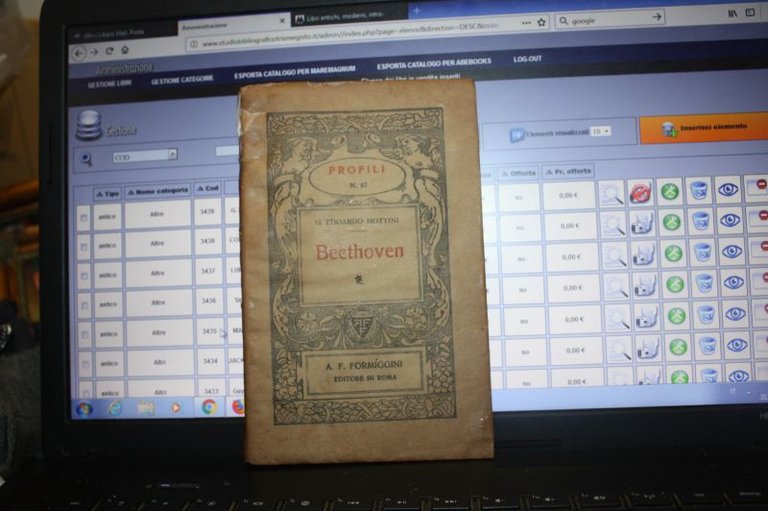 G. Edoardo Mottini Beethoven A.F. Formiggini editore Profili n. 97 …