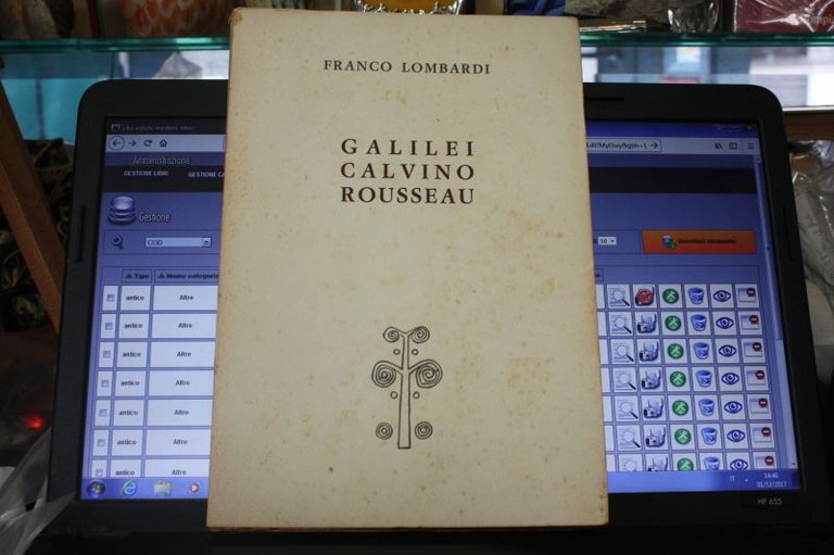 Galilei, Calvino, Rousseau, Tre Antesignani Del Tempo Moderno,Franco Lombardi P