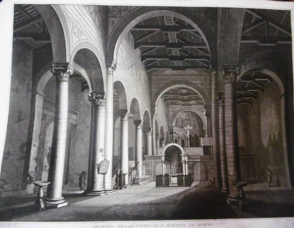 GANDINI FRANCESCO INTERNO DELLA CHIESA DI S. MINIATO AL MONTE …