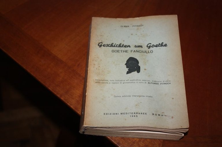 Geschichten um Goethe - Goethe fanciullo. . Olman - Pitroch. …