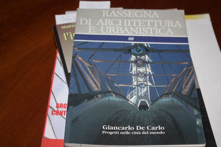 GIANCARLO DE CARLO PROGETTI NELLA CITTA' DEL MONDO RASSEGNA ARCHITETTURA …