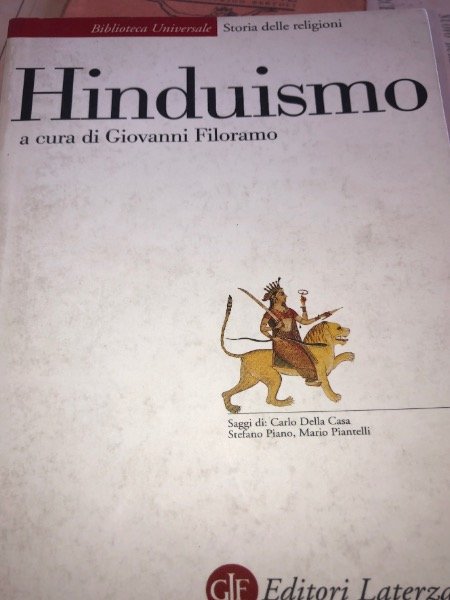 Hinduismo Filoramo laterza