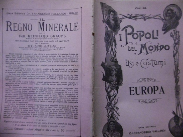 I POPOLI DEL MONDO USI E COSTUMI LE ARLESIANE VALLARDI …