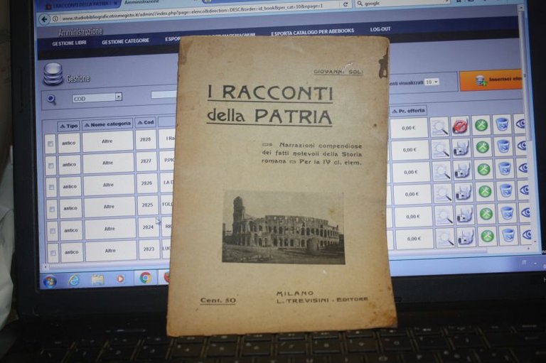 I Racconti Della Patria Giovanni Soli Milano Trevisini Editore