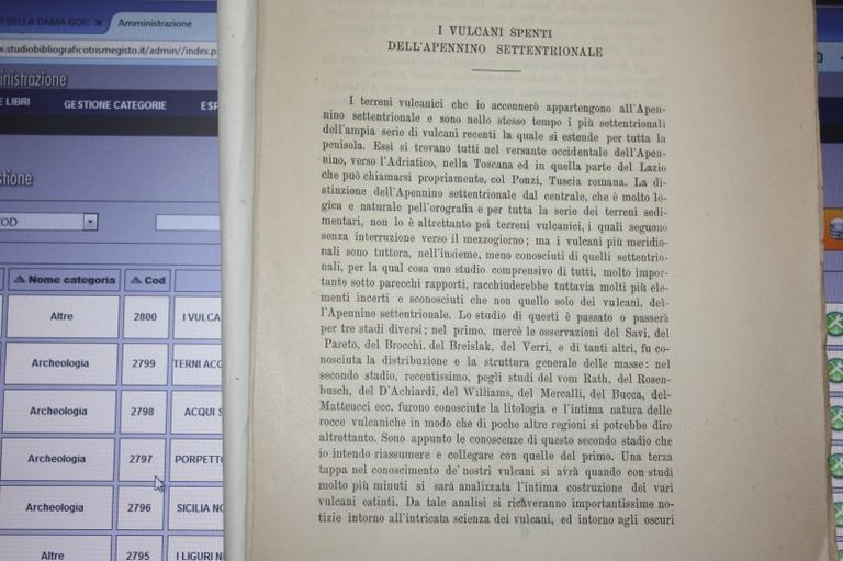 I VULCANI SPENTI DELL'APPENNINO SETTENTRIONALE CARLO DE STEFANI