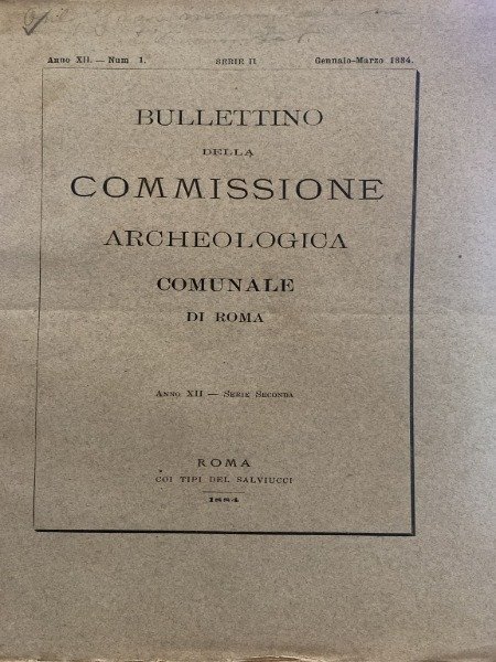 IL BUSTO DI ANACREONTE SCOPERTO NEGLI ORTI DI CESARE BULLETTINO …