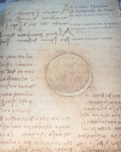 IL CODICE HAMMER DI LEONARDO DA VINCI FIRENZE PALAZZO VECCHIO