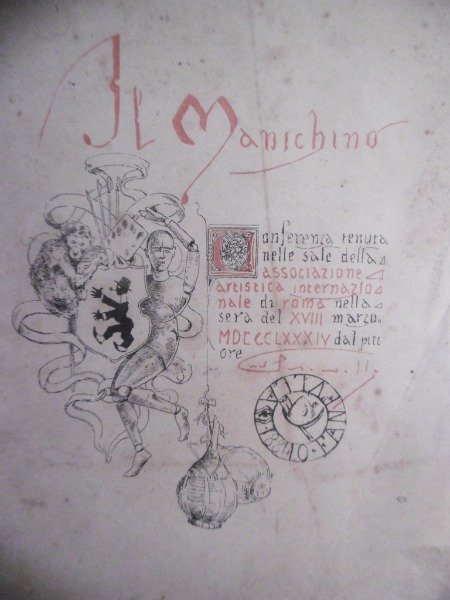 IL MANICHINO 1885