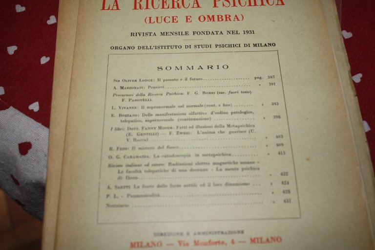 IL MISTERO DEL FUOCO R.FEDI LA RICERCA PSICHICA LUCE E …