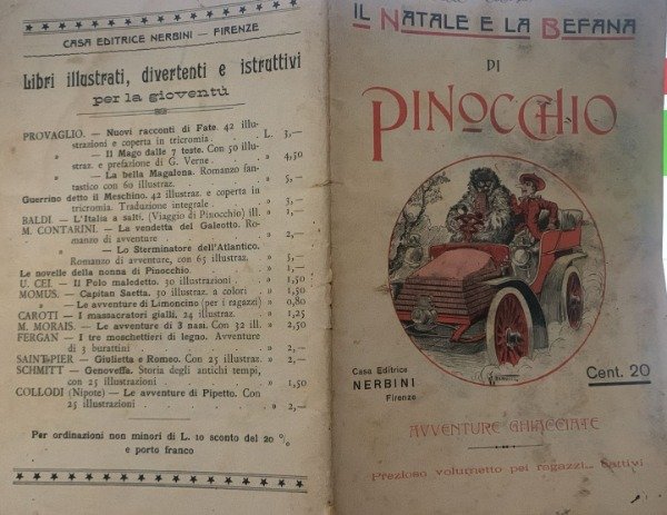 IL NATALE E LA BEFANA DI PINOCCHIO NERBINI 1908 | Immagine Gallery 3
