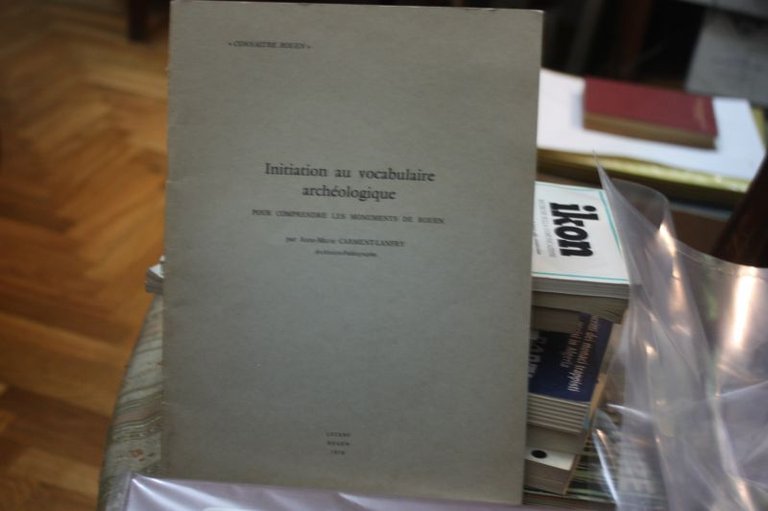 IMITATION AU VOCABULAIRE ARCHEOLOGIQUE ANNE MARIE CARMENT LANFRY 1979