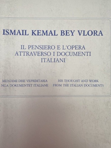 ISMAIL KEMAL BEY VLORA RENO FALASCHI BARDI EDIDTORE 1965