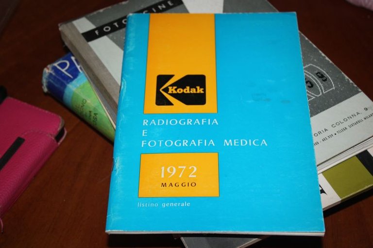 KODAK RADIOGRAFIA E FOTOGRAFIA MEDICA 1972 MAGGIO LISTINO GENERALE