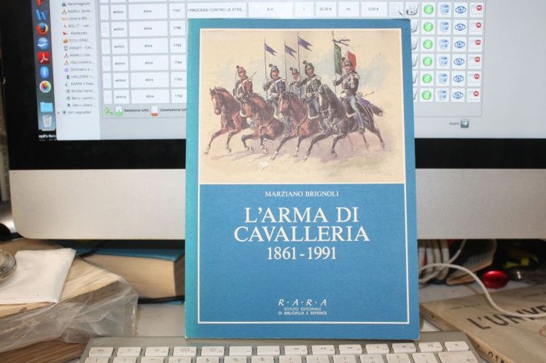 LíARMA DI CAVALLERIA 1861-1991 di Marziano BRIGNOLI R.A.R.A. SD1