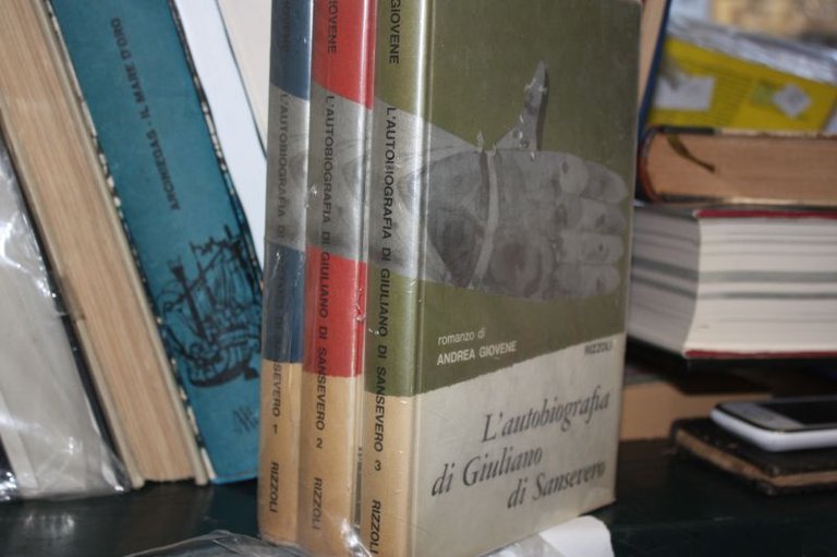 L'AUTOBIOGRAFIA DI GIULIANO DI SANSEVERO ANDREA GIOVENE VOLUMI 1 2 …