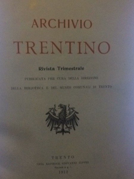 L'ERBARIO DI OTTOLINO DA BANCO ARCHIVIO TRENTINO RIVISTA TRIMESTRALE FASC.IV …