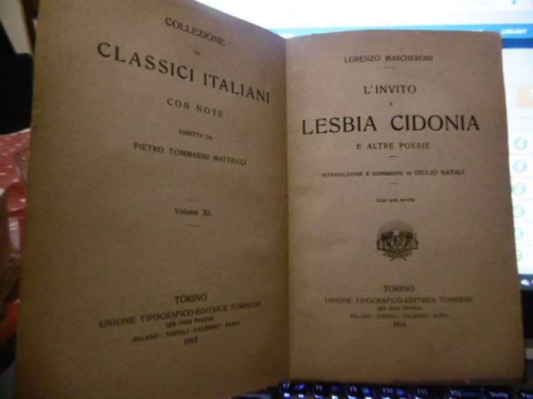 L'INVITO A LESBIA CIDONIA E ALTRE POESIE INTRODUZIONE E COMMENTO …