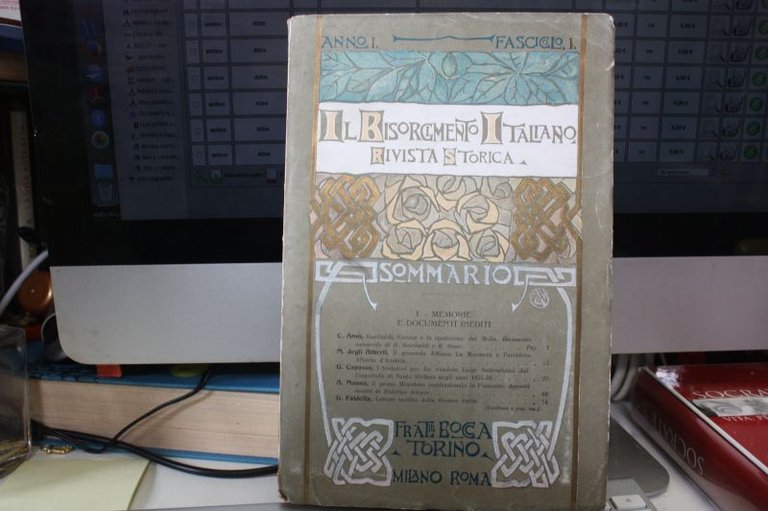 L RISORGIMENTO ITALIANO RIVISTA STORICA ANNO I FASCICOLO 1908