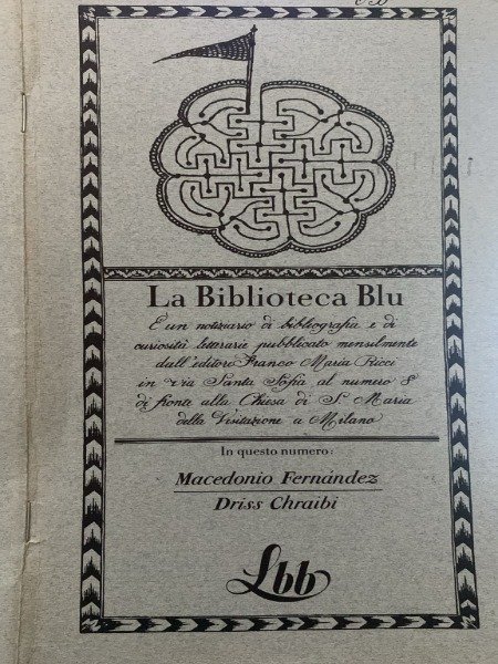 La Biblioteca Blu N.15 Notiziario - Maggio 1974