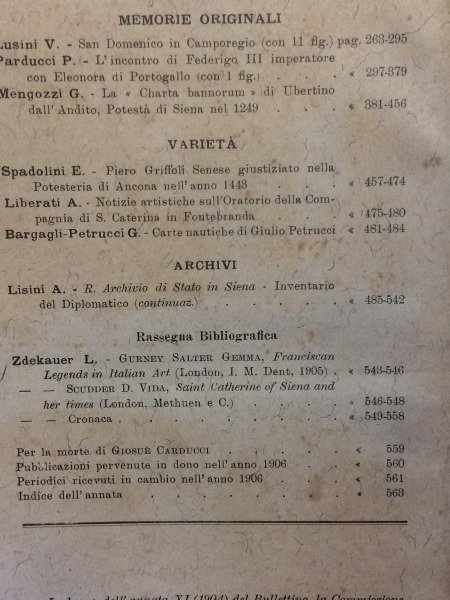 LA CHARTA BANNORUM DI UBERTINO DALL'ANDITO POTESTA DI SIENA NEL …