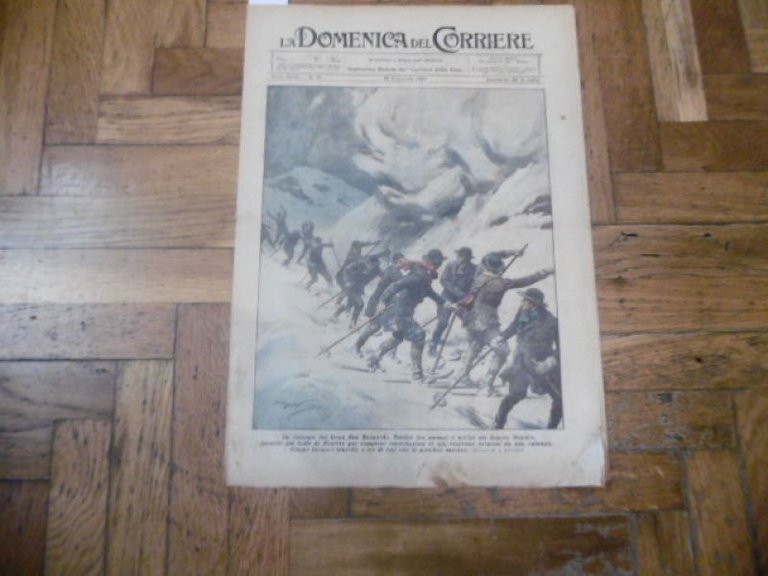 LA DOMENICA DEL CORRIERE 19 DICEMBRE 1926 N.51 LA VALANGA …