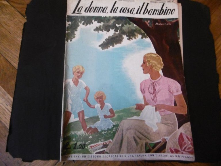 LA DONNA LA CASA IL BAMBINO 1934 GIUGNO LUGLIO