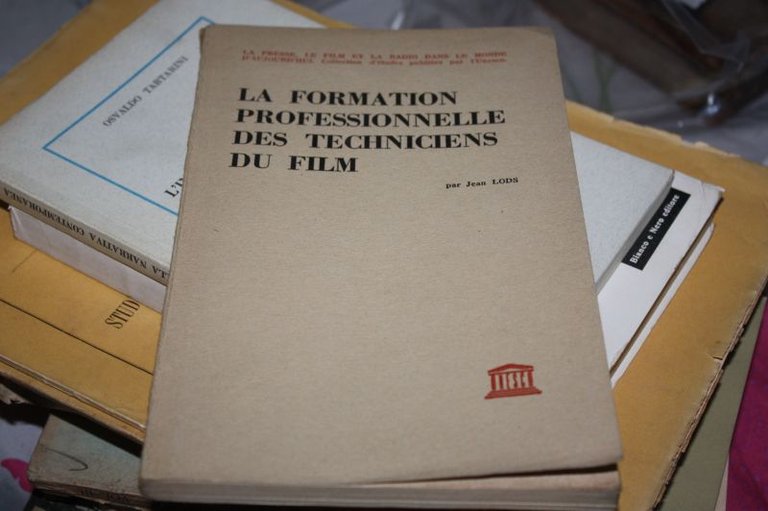 LA FORMATION PEOFESSIONNELLE DES TECHINICIENS DU FILM 1951