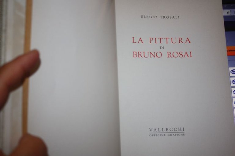 LA PITTURA DI BRUNO ROSAI ARTE ILLUSTRATI SERGIO FROSALI VALLECCHI …