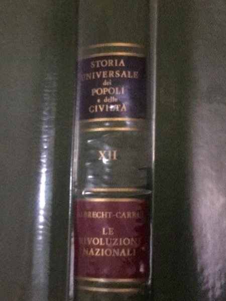 storia universale dei popoli e delle civilta' XII ALBRECT-CARRIE' 1976