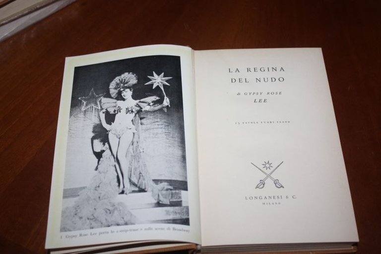 LA REGINA DEL NUDO DI GYPSY ROSE LEE LONGANESI 1958
