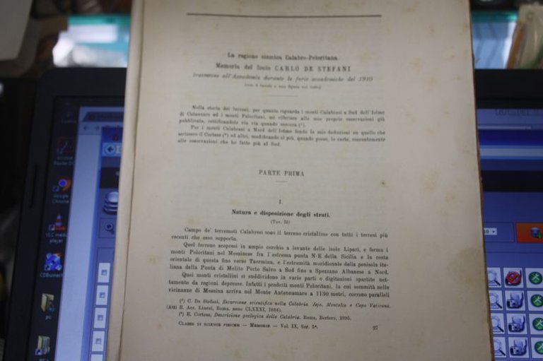 LA REGIONE SISMICA CALABRO PELORITANA CARLO DE STEFANI 1910 CON …