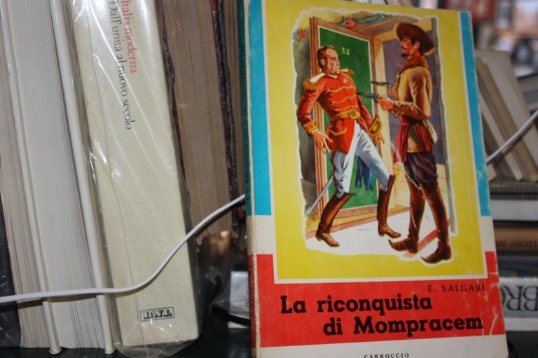 LA RICONQUISTA DI MOMPRACEM E.SALGARI CARROCCIO 1967