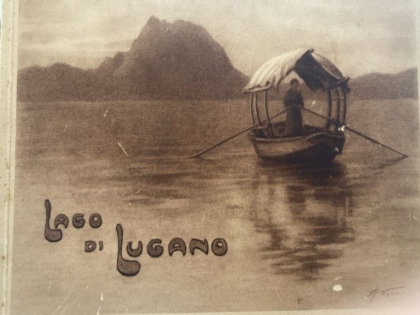 lago di LUGANO VERONESI LUGANO 1920