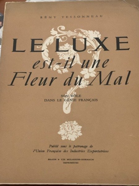 Le luxe est-il une Fleur du Mal Son rôle ds … | Immagine principale