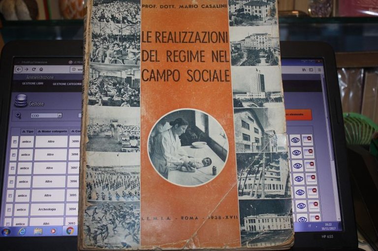 LE REALIZZAZIONI DEL REGIME NEL CAMPO SOCIALE MARIO CASALINI 1938