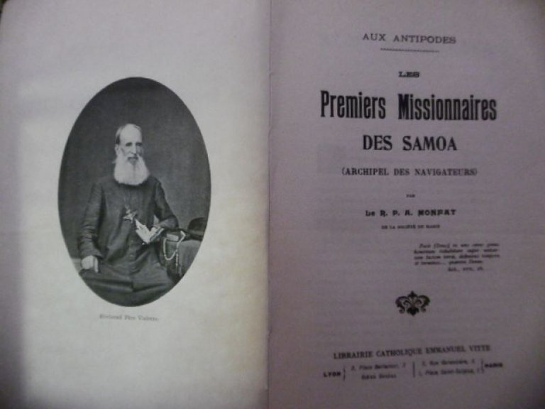 LES PREMIERS MISSIONNAIRES DES SAMOA ARXHIPEL DES NAVIGATEURS MONFAT