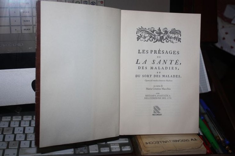 LES PRESAGES DE LA SANTE DES MALADIES ET DU SORT …