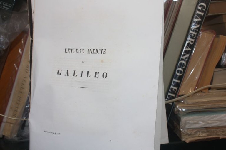 Lettere inedite di GALILEO GALILEI