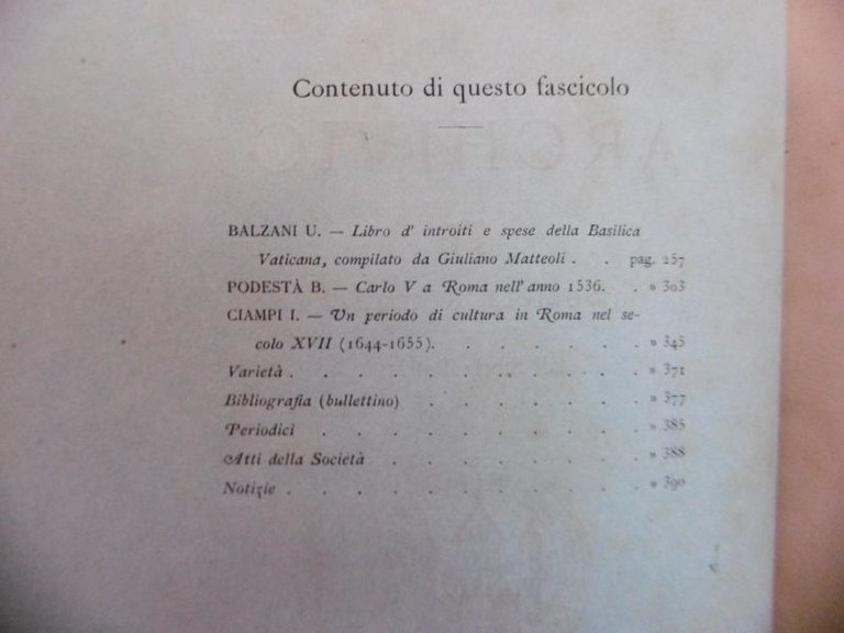 LIBRO D'INTROITI E SPESE DELLA BASILICA VATICANA GIULIANO MATTEOLI ARCHIVIO …