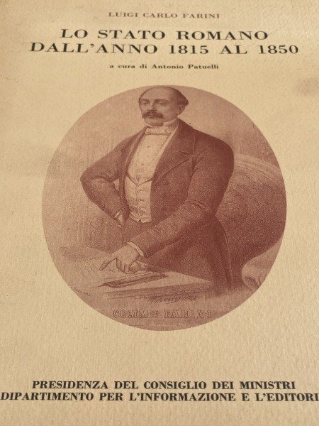 LO STATO ROMANO DALL'ANNO 1815 AL 1850 A CURA DI …