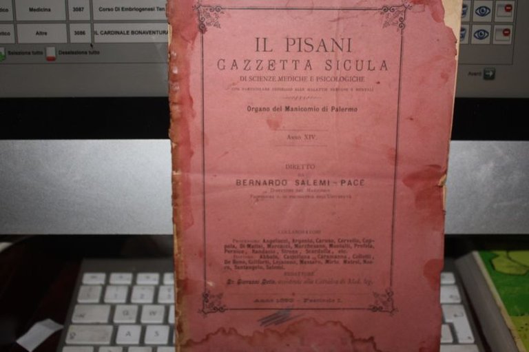 LOCALIZZAZ.DEL CENTRO PSICOMOTORE DOTT.F.DE BONO IL PISANI GAZZETTA SICULA SCIENZE …