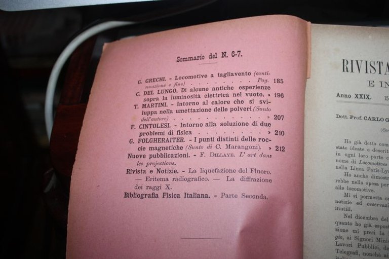 LOCOMOTIVE A TAGLIAVENTO N.6 7 1897 RIVISTA SCIENTIFICA